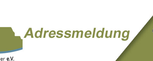 Adressmeldung